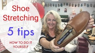 Shoe Stretching  5 Tips How To Do it at Home [upl. by Rossi672]