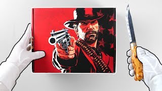 Red Dead Redemption 2 Collectors Box Unboxing  Ultimate Edition [upl. by Lisle]