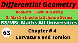 63 Binormal Moving Trihedron  Differential Gemetry [upl. by Siduhey21]