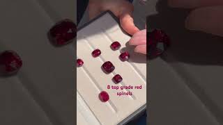 8 top range red spinels 10ct each [upl. by Guildroy]