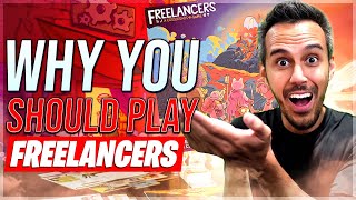 Why You Should Play Freelancers Board Game [upl. by Fitzhugh323]