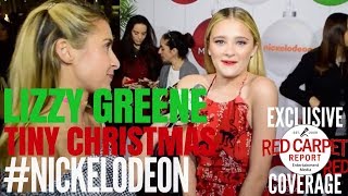 Lizzy Greene interviewed at Nickelodeons quotTiny Christmasquot Screening Event [upl. by Godbeare]