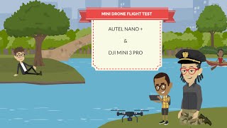 AUTEL NANO  amp DJI MINI 3 PRO Test [upl. by Violante]