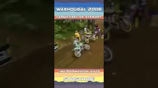 Ricky Carmichael vs James Stewart At The Washougal Motocross 2006 [upl. by Acinemod]