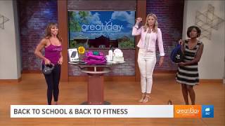 Hyleys Tea on CBS Morning Show Back to school back to a routine [upl. by Otcefrep85]