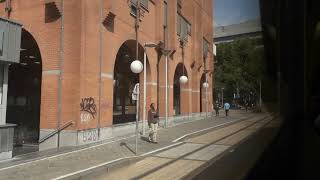 TEC Charleroi BN LRV sur la ligne M2 entre Charleroi – Tirou et Morgnies [upl. by Alansen232]