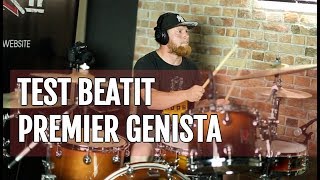 BeatIt Test Premier Genista GM2410 Drum Kit [upl. by Ayal]