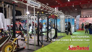 Anfaş Spor Turkey 2019 Fuarı  Antalya Expo Center [upl. by Breeze]