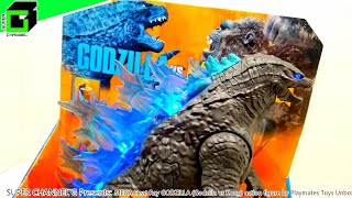 New MEGA HEAT RAY GODZILLA Godzilla vs Kong action figure by Playmates Toys UNBOXING and REVIEW [upl. by Priscella]