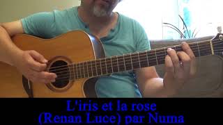 Liris et la rose Renan Luce Reprise guitare voix Cover Chanson française 2006 [upl. by Xyla]