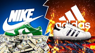 Nike Vs Adidas The Battle To Be Number One [upl. by Doubler]