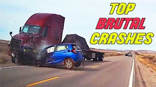 MOST BRUTAL CAR CRASHES OF THE YEAR [upl. by Ennaoj575]