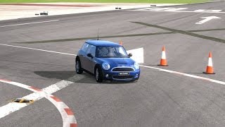 Mini Cooper S 07 Top Gear Test Track [upl. by Rozanne]