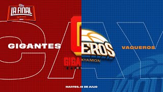 Gigantes de Carolina vs Vaqueros de Bayamón  La Final Brava Juego 1 – 18723  BSN 2023 [upl. by Mehala738]