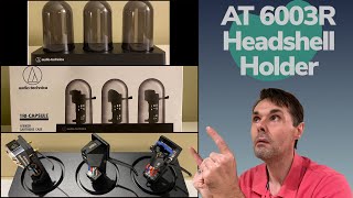 Audio Technica AT 6003R Headshell Holder and Cartridge Case Review [upl. by Ahsanat]