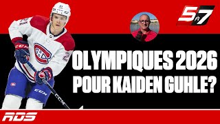 Kaiden Guhle rêve aux Olympiques de 2026 avec le Canada [upl. by Yelsew]