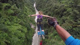 Bungy jump at The Last Resort Nepal [upl. by Name120]