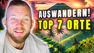 Die 7 besten und günstigsten Orte zum Auswandern ✈️ nur 1000€Monat [upl. by Neville]