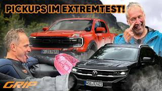 Pickups die krassen Multitools auf Rädern VW Amarok 🆚 Ford Ranger I GRIP [upl. by Emmit]