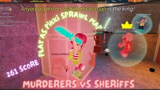 Epic Sprawl Murderers vs Sheriffs Gameplay Many Lightning Players [upl. by Hillegass372]