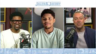 Shakur Stevenson on dominant win vs Oscar Valdez  Jalen amp Jacoby [upl. by Oletha]