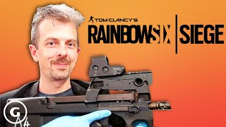 Firearms Expert Reacts To Rainbow Six Siege’s Guns PART 3 [upl. by Ahsai]