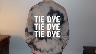 DIY HOW TO SPIRAL BLEACH TIE DYE [upl. by Brandon]