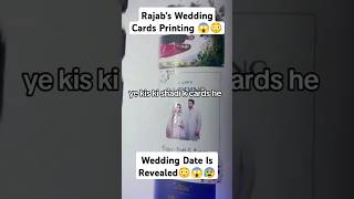 Rajab Ki Shadi Ki Date Reveal Ho Gae😱😰😱raja rajabfamily ghazal rajab rajabbutt94ihaiderr [upl. by Hoyt507]