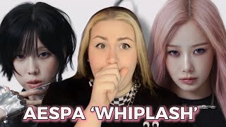 Reacting to aespa 에스파 Whiplash MV [upl. by Yazbak76]