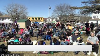 Downtown Millinocket sees burst in eclipse visitors [upl. by Eryn64]