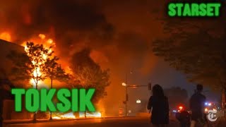 Toksik  Starset  Sort of Political Montage Music Video the world is toksik [upl. by Braynard]