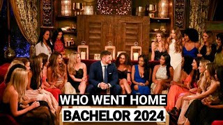 Who Went Home on The Bachelor 2024 [upl. by Ellary]