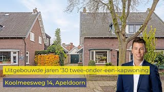 Koolmeesweg 14 Apeldoorn  Buurman Makelaardij Apeldoorn [upl. by Hashim234]