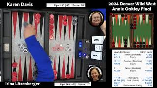 2024 Annie Oakley Final Irina Litzenberger vs Karen Davis w XG Feed [upl. by Boynton59]