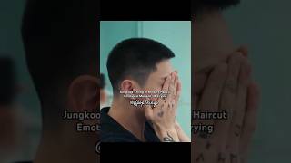 JK getting his military haircut🥺bts kpop7kings shorts viralvideo jungkook jk btsshortsviews [upl. by Llennor737]