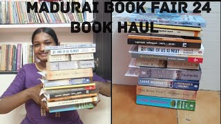 Madurai Book Fair 2024  Book Haul📚  With Money Saving Tips  Tamil amp English Book Recommendations [upl. by Ariahs]