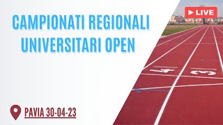 CAMPIONATI REGIONALI UNIVERSITARI OPEN  PAVIA 30042023 [upl. by Dede]