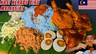 TANBOY KUN MUKBANG 4 KG NASI KERABU KHAS KELANTAN MALAYSIA [upl. by Gahan]