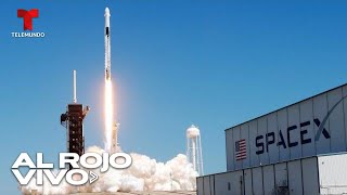 SpaceX lanza lote de satélites de Internet Starlink  Al Rojo Vivo  Telemundo [upl. by Aerdnaed340]