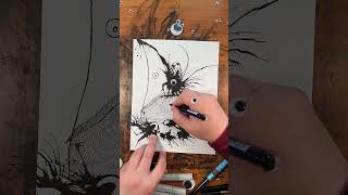 The King of TikTok inkingtechniques inking art [upl. by Misty]