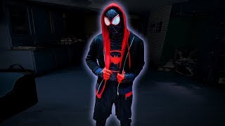 Miles Morales Cosplay Variation TrailerPoster look  Spiderman Into the Spider Verse Costume [upl. by Adnir]