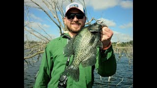 Spring Crappie Fishing in Nebraska  PreSpawn Crappies [upl. by Burke]