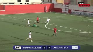 RESUMEN 2ºAND JUVENIL SIEMPRE ALEGRES  AYAMONTE 19102024 [upl. by Lorinda]