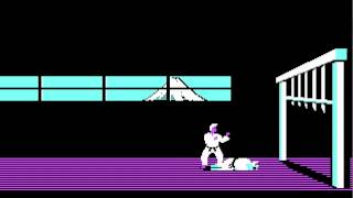 Classic Karateka game speedrun [upl. by Ballou]