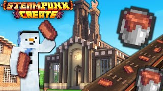 I Made CHOCOLATE BARS in STEAMPUNK Minecraft [upl. by Nytsud]