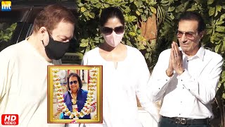 Neil Nitin Mukeshs dad Nitin Mukesh Dheeraj Kumar amp Sakshi Tanwar at LATE Bappi Lahiris house [upl. by Llennaj]