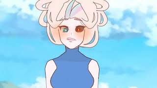 Eyes blue like the Atlantic  Animation meme  Popular TikTok song [upl. by Paris]