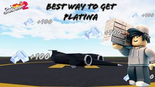 How to Get Platina FAST  Car Crushers 2 [upl. by Ariek]