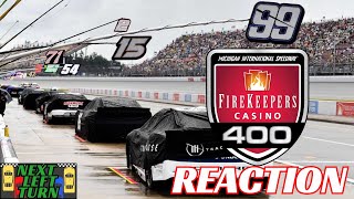 Firekeepers Casino 400 Reaction  Next Left Turn [upl. by Eniaral]