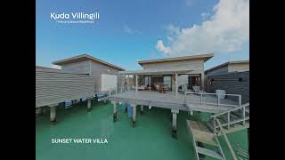 Kuda Villingili Resort Maldives – Sunset Water Villa [upl. by Doy]